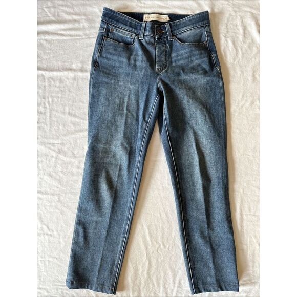 Soft Surroundings Crop Skinny Jegging Denim Dark‎ Wash Size PS Petite Small M1 - Picture 7 of 13